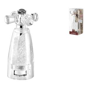 Molinillo de Sal Transparente Bisetti Brescia 930S de 14.5cm con Hoja de Datos - Product Image 2