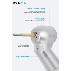 Turbina Eléctrica de Alta Velocidad Koungsun de 45 Grados con Material Plástico y Acero - Product Image 3
