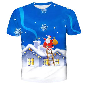 Christmas Polo <b>Shirt</b> For <b>Men</b> Slim Fit Short Sleeve Christmas Tshirts Sublimation Printed Tshirt Fabric Christmas Tshirts - Product Image 1