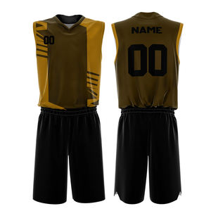 Nouveautés Uniforme de basket-ball en matière respirante pour les jeunes Produit hautement recommandé Uniforme de basket-ball au meilleur prix - Product Image 1