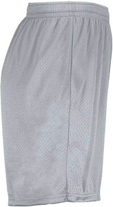 Pantalones Cortos Deportivos de Malla de Algodón/Spandex/Poliéster de Color Sólido y Diseño Moderno para Hombre, Duraderos, Cómodos, de Secado Rápido, Cintura Media Elástica - Product Image 3