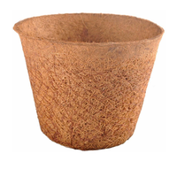 Pot de coco élégant pot de coco Durable pot de coco pour fleurs herbes légumes parfait pour la décoration de balcon de jardin à la maison