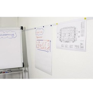 Ruban adhésif magnétique de bureau en acier blanc 35 mm x 25 m - MAUL Ferroband - Product Image 3