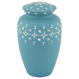 Nuevas Urnas de Cremación de Metal, Diseño Personalizado, Estilo Americano, Acabado Ecológico de Alto Brillo, Artículos Funerarios al por Mayor, Urnas para Adultos - Product Image 1
