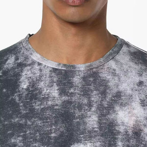 T-shirt vintage surdimensionné pour homme en coton 100% lavé à l'acide personnalisé, de haute qualité, léger, respirant, écologique, imprimé - Product Image 5