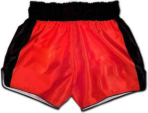 Short de boxe classique Ceinture large Fentes latérales Mobilité supérieure Entraînement toute la journée Confort Haute qualité Durable 100% Polyester - Product Image 5