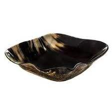Best Quality Unique Standard Genuine Polished Waterproof Handmade Horn <b>Bowl</b> <b>Set</b> Disposable <b>Soup</b> Tray Serving Snacks Fruits - Product Image 3