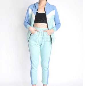 Conjunto Deportivo con Capucha para Mujer, Pantalones Jogger con Cordón, 100% Algodón, Ropa Deportiva Informal, Forro Polar, Logotipo Personalizado - Product Image 5