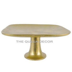 อุปกรณ์เสิร์ฟเค้กงานแต่งงานทรงหกเหลี่ยมอะลูมิเนียมหุ้มหินอ่อน ดีไซน์ทันสมัย พรีเมียม เป็นมิตรกับสิ่งแวดล้อม สีสันปรับแต่งได้ งานฝีมือ - Product Image 2