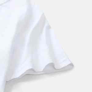 เสื้อยืดลำลองผู้ชาย ผ้าฝ้าย 100% ทรงหลวม โอเวอร์ไซส์ เนื้อผ้าหนา รับสกรีนโลโก้ สตรีทแวร์ เสื้อยืดผู้ชายพิมพ์ลายสวย - Product Image 6