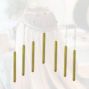 High Performance Professional Hair Styling <b>Crochet</b> <b>Hooks</b> <b>Hook</b> Pulling Needles <b>Hook</b> Needles Steel Handle With Custom Logo&Colorlo - Product Image 5