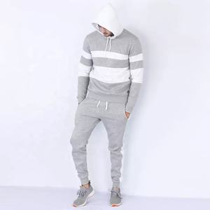 Venta al por mayor 100% algodón logotipo personalizado bordado chándales alta calidad Casual deportes diseño liso - Product Image 4