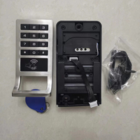 Fábrica Aleación de zinc Fitness Club Piscina Oficina Hotel Tarjeta Desbloqueo NFC Código inteligente Gimnasio Casillero Cerradura Electrónica Gabinete Cerradura