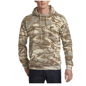 Sweat à capuche camouflage respirant pour la chasse et les sports de plein air, en molleton français, vente en gros - Product Image 2