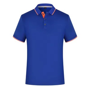 Chemise pour homme en coton 100% uni avec logo personnalisé, séchage rapide et anti-froissement, design avec poche - Vente en gros - Product Image 5
