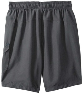 <b>Men's</b> Summer Quick Dry Beach Swim Trunks 100% Polyester Custom Logo Solid Pattern OEM Service - Product Image 2