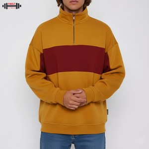 Sudadera de Diseño Nuevo con Cuello en V, Logotipo Frontal, Estilo Urbano, para Mujer, Personalizable, Holgada, con Hombros Caídos, de Poliéster/Algodón, de Marca - Product Image 5