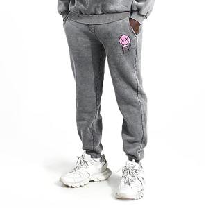 Survêtement personnalisé en coton délavé pour homme, 100% coton, fournisseur de survêtements OEM/ODM, survêtements imprimés avec des motifs personnalisés, dernier design - Product Image 3