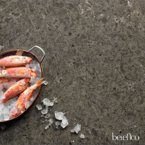 แผ่นควอตซ์ขัดเงา Babilon Carrara ขนาด 2 ซม. 3 ซม. ขายดีที่สุด เหมาะสำหรับเคาน์เตอร์ครัว ใช้สำหรับงานก่อสร้างเชิงพาณิชย์จำนวนมาก - Product Image 3