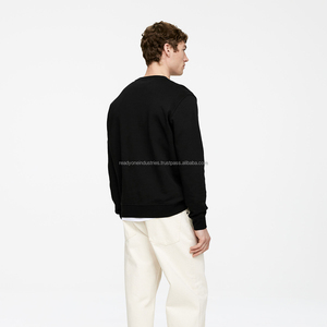 High Quality Winter Embroidered Casual Hooded Men's Heavyweight Cotton Customizable Loose Fit Hoodie Double <b>Line</b> Chest Design - Product Image 3