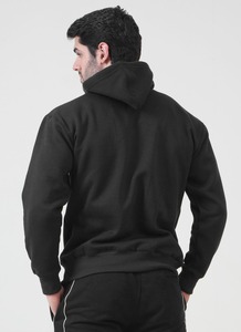 Fabricants de haute qualité, logo personnalisé, sweat à capuche uni de luxe et épais pour hommes - Product Image 2