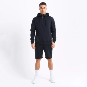 Sudadera con cremallera extragrande para hombre de peso pesado con logotipo personalizado Premium Boxy Fit y tela básica de mezcla de algodón para ropa de calle moderna - Product Image 6