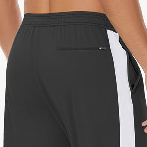 Pantalons pour hommes à rayures droites incurvées OEM Pantalons pour hommes élégants lavés à l'acide Matériau en laine de haute qualité Couleurs personnalisées Tailles Logo - Product Image 3