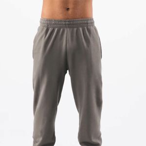 Vente en gros 18 couleurs 350g Pantalon en molleton avec logo personnalisé Usine Taille élastique Surdimensionné pour hommes Pantalon de jogging OEM Pantalon de survêtement épais à jambes larges - Product Image 2