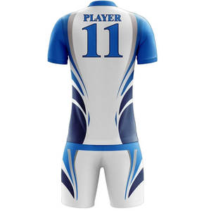 Vêtements de football Design Club Nom de l'équipe Uniforme personnalisé Dernier style Uniforme à séchage rapide en taille adulte - Product Image 5