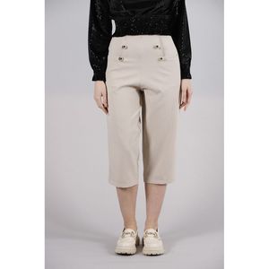 <span class=keywords><strong>Pantaloni</strong></span> da <span class=keywords><strong>Donna</strong></span> TOPSHOW in Crepe di Cotone e Poliestere, Vestibilità Ampia, con <span class=keywords><strong>Bottoni</strong></span> Decorativi e Tasche <span class=keywords><strong>Laterali</strong></span> - <span class=keywords><strong>Pantaloni</strong></span> Rosa Cipria all'Ingrosso - Product Image 6