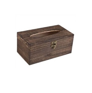 Boîte à mouchoirs en bois artisanale de qualité supérieure, design poli, finition naturelle écologique, décoration intérieure élégante, haute qualité - Product Image 4