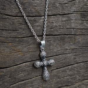 Colgante de Cruz de Plata de Ley 925, Dije de Plata Ligera, Calidad Extrema, 3.9 CM, para Todas las Ocasiones - Product Image 5