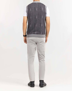 Pulls en coton sans manches de haute qualité Plus hommes sweats décontractés pour hommes respirant grande taille chandails pour hommes - Product Image 4