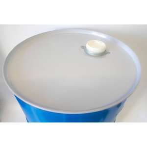 Tambor cilíndrico compuesto (acero + HDPE) de la mejor calidad, 60 litros, diámetro 378 mm, con orificio de 2 pulgadas y tapa de rosca de plástico relacionada. - Product Image 3