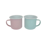 Tasse en métal traditionnelle avec revêtement en émail pour la maison et l'hôtel, design unique, tasses de boisson de bonne qualité pour le restaurant