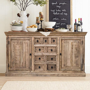 Manish Art and Crafts, buffet modulaire en bois de manguier massif, écologique, réglable en hauteur, fait à la main, durable, avec finition naturelle - Product Image 1