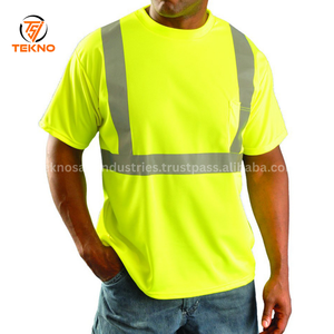 2025ชุดทำงานเสื้อโปโลแขนยาวแบบเต็มแขนมองเห็นได้ชัดสูงเสื้อเบาใส่สบายเนื้อผ้าสะท้อนแสงมองเห็นได้ชัดเจน - Product Image 2