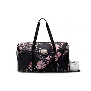 <b>Large</b> Canvas Duffel <b>Bag</b> for Women Ladies Travel Carry-On <b>Shoulder</b> Overnight Sport Wear Wholesale Fabric with Polyester Lining - Product Image 6