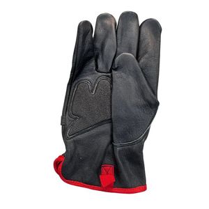 Hombres Mujeres Full Finger Drivers Cuero Transpirable Alta calidad Absorción de sudor Manos Protector Blanco Guantes de conducción - Product Image 4