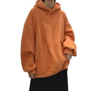 Sweat à capuche unisexe en polaire délavé 420GSM Vintage pour homme avec fermeture éclair bidirectionnelle 100% coton pour la saison d'hiver - Product Image 5
