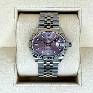 Pour le nouveau R-olex Datejust 31 mm 278274 de 2025, en acier inoxydable, bracelet Jubilee, cadran rose - Product Image 1