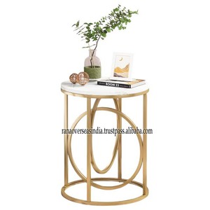 Productos de alta venta Mesa de centro de diseño moderno Mesa de centro redonda pequeña Uso para esquina de habitación y sala de estar a precio mayorista - Product Image 2