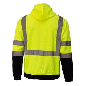 เสื้อฮู้ดทำงานผู้ชายขายดี แห้งเร็ว MOQ ต่ำ รับผลิตตามแบบ ออกแบบเองได้ เสื้อฮู้ดนิรภัยสำหรับผู้ชาย - Product Image 3