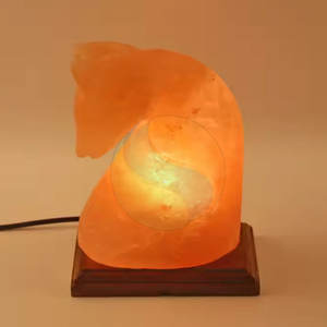 Prix de gros Lampe à sel en forme de cheval Lampe à sel pur de l'Himalaya à 100% ° Lampe à sel en forme de cheval à arrivée chaude - Product Image 4