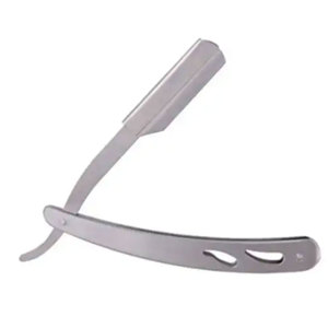 Maquinilla de afeitar profesional afilada japonesa de acero inoxidable con borde recto, navaja de afeitar plegable, afeitadora Manual para Barba - Product Image 6
