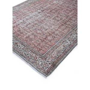 Alfombra de Lana Anudada a Mano de Gran Tamaño, Estilo Vintage, Pae-376, Patrón Floral Rojo Naranja, para Sala de Estar, Pasillo, Rectangular, para Adolescentes - Product Image 2