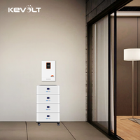 Système de stockage d'énergie domestique KEVOLT ESS 51.2V 300Ah 314Ah Batterie Lifepo4 16kWh Module empilable