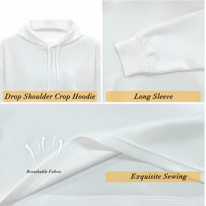 Nouvelle arrivée de sweats à capuche complets, personnalisés, de haute qualité, avec impression par sublimation pour femmes, manches longues imprimées avec logo personnalisé pour femmes - Product Image 6