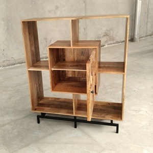 Silla de Comedor Cuadrada Moderna, Ecológica, Impermeable, de Madera de Mango Sólida, Diseño Industrial Metropolitano, Muebles para el Hogar, Múltiples Colores - Product Image 5