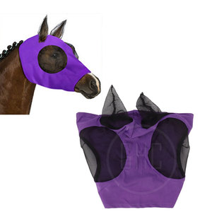 Couvre-mouches pour chevaux de haute qualité, sur mesure, en maille polyester, séchage rapide, confortable, logo personnalisé OEM, nouveau style, prix de gros - Product Image 3